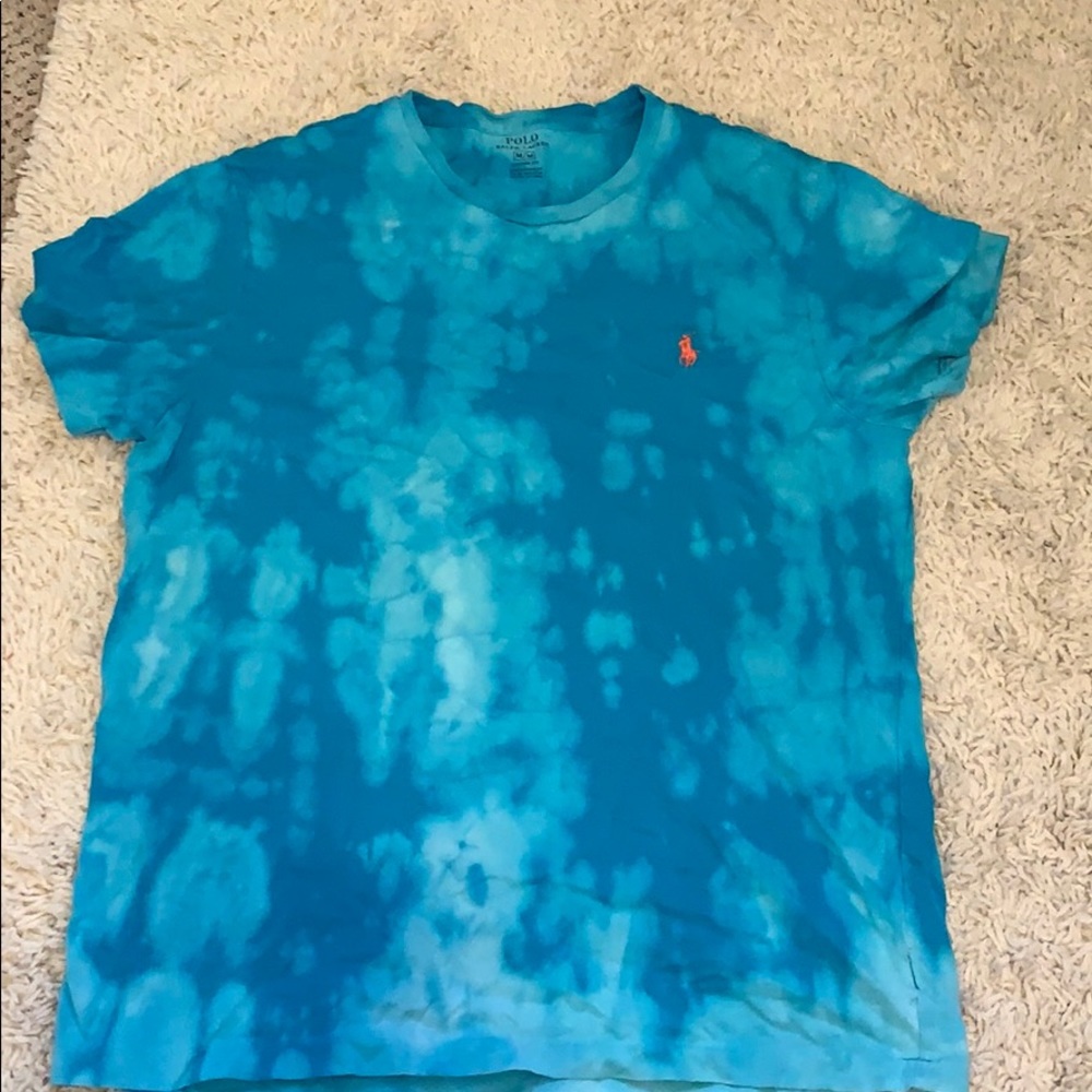 Tie dye Polo shirt